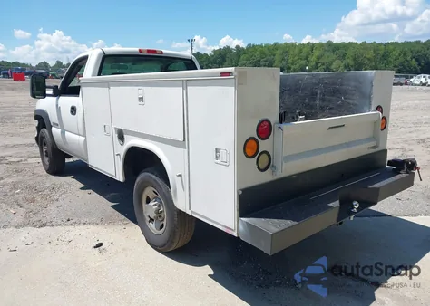 2007 Chevrolet Silverado 2500Hd Classic Work Truck из США, поврежденный, VIN 1GBHC24U57E172643